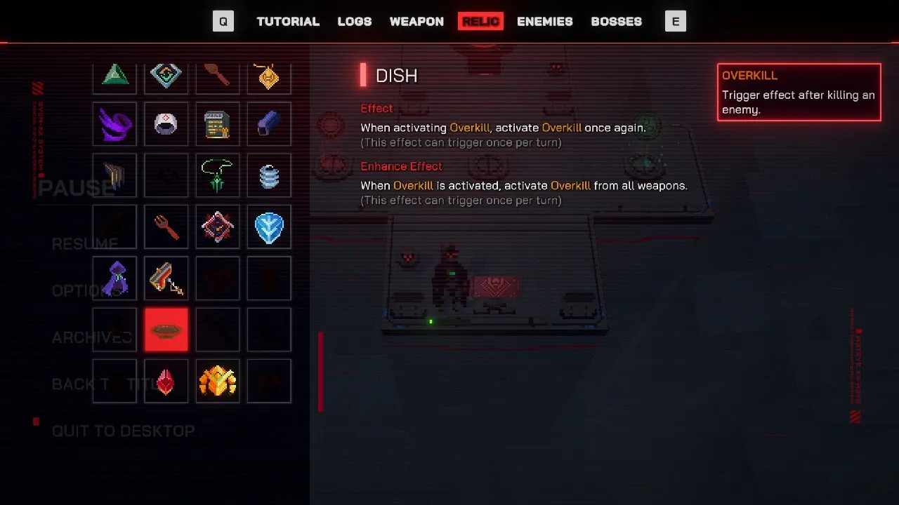 The Best Overkill Build in The Land Beneath Us Dish-in-The-Land-Beneath-Us