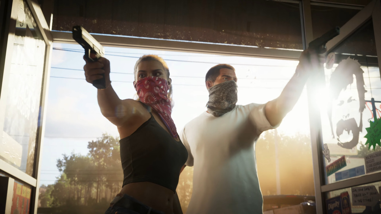 Lucia's Ankle Monitor Could Bring Back a Classic GTA Feature in Grand Theft Auto 6 Grand-Theft-Auto-6-Lucia-and-Jason-Gas-Station-Robbery