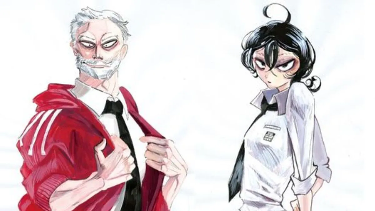 New Santa Claus-Themed Anime Is Way Cooler Than You Would Think Sanda-official-manga-artwork-featuring-the-main-character-and-Santa