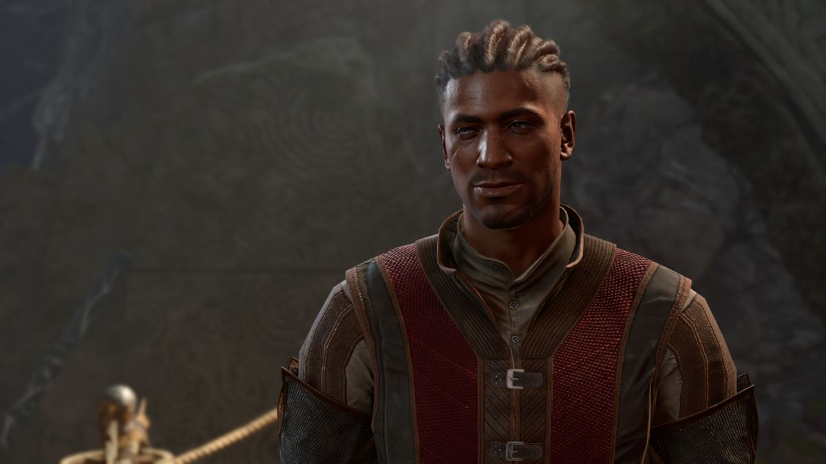 Wyll Ravengard Is One Of Baldur's Gate 3's Best Characters That Too Many Miss Out On Wyll-Ravengard-smiling-at-the-player-character-in-the-Tiefling-camp-during-Act-1-of-BG3