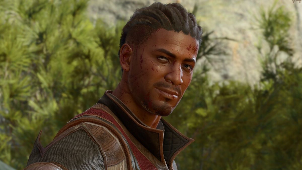 Wyll Ravengard Is One Of Baldur's Gate 3's Best Characters That Too Many Miss Out On Wyll-Ravengard-smiling-with-blood-on-his-face-in-BG3